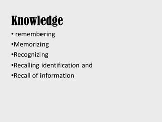 Facilitating learning a metacognitive process