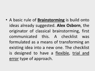 Facilitating learning a metacognitive process
