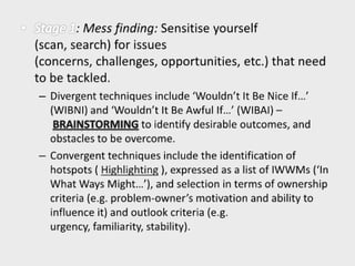 Facilitating learning a metacognitive process