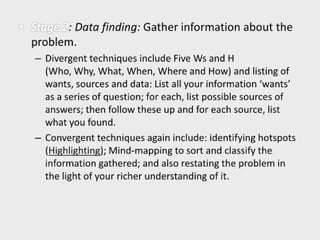 Facilitating learning a metacognitive process