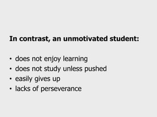 Facilitating learning a metacognitive process