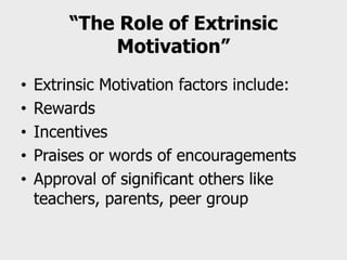 Facilitating learning a metacognitive process