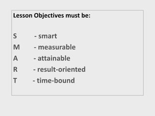Facilitating learning a metacognitive process