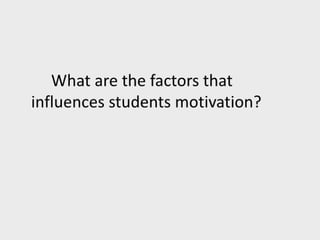 Facilitating learning a metacognitive process