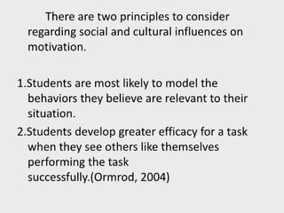 Facilitating learning a metacognitive process