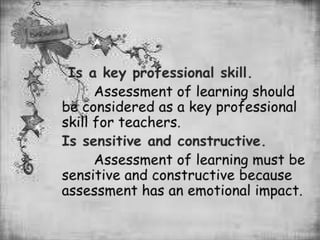 Facilitating learning a metacognitive process
