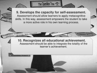 Facilitating learning a metacognitive process