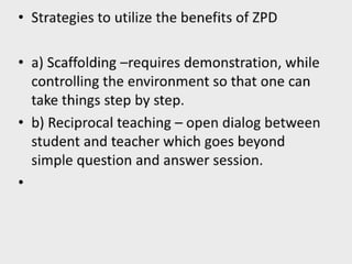 Facilitating learning a metacognitive process