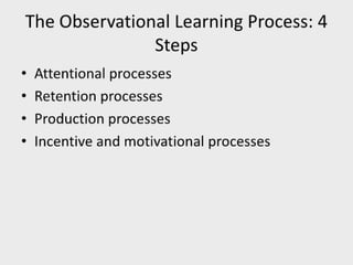 Facilitating learning 