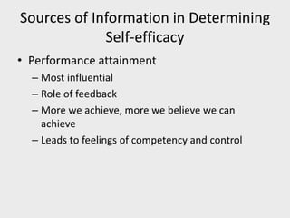 Facilitating learning 