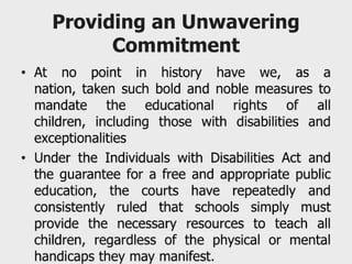 Facilitating learning 