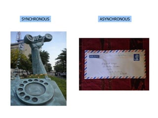 SYNCHRONOUS   ASYNCHRONOUS
 