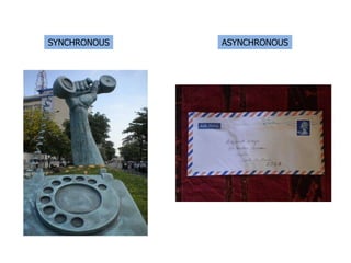 SYNCHRONOUS   ASYNCHRONOUS
 