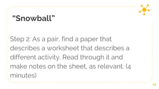 Facilitating teaching | PPT