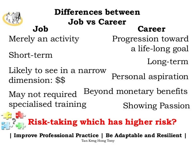 job versus career