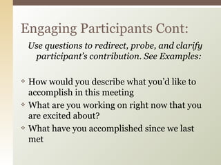 Facilitation 101 Presentation | PPT