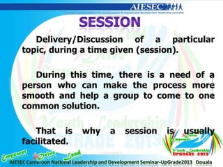 Facilitation and presentation skills | PPTX