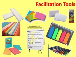 Facilitation Tools
 