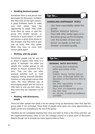 Facilitation skills training | PDF