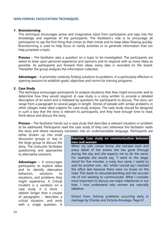 Facilitation skills training | PDF