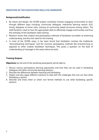 Facilitation skills training | PDF
