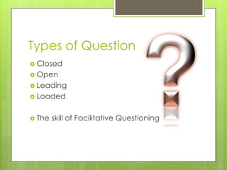 Facilitative Questions | PPTX