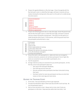Facilitator guide template | DOCX