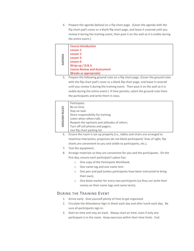 FACILITATOR GUIDE EXAMPLES PDF visual data 5