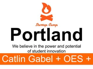 We believe in the power and potential
of student innovation

Clear16
launch!!

Catlin Gabel + OES +

 
