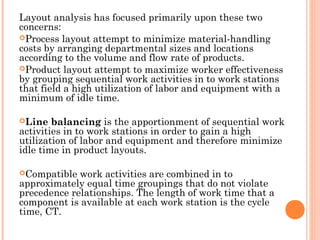 Facility layout-material-handling | POT