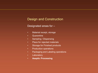 Facility and ahu validation