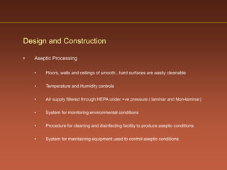 Facility and ahu validation