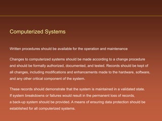 Facility and ahu validation