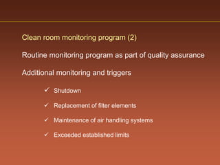 Facility and ahu validation