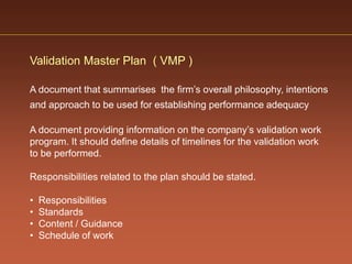 Facility and ahu validation