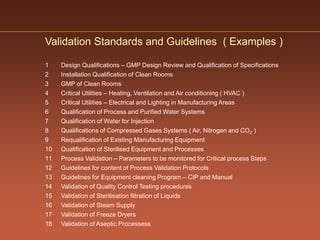 Facility and ahu validation