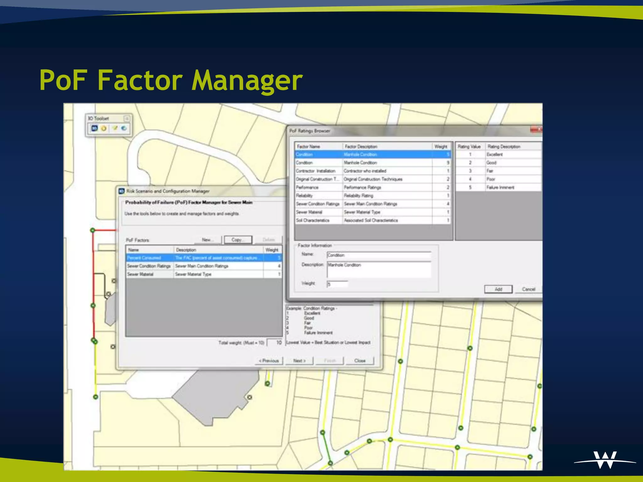 PoF Factor Manager
 
