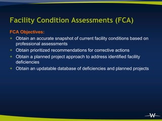 Facility Condition Assessment And Asset Management With GIS | PDF