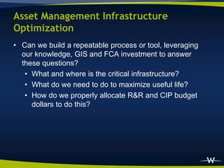 Facility Condition Assessment And Asset Management With GIS | PDF