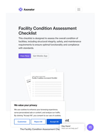 facility condition assessment checklist455.pdf