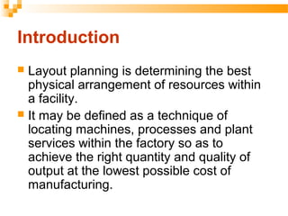 Facility layout | PPT