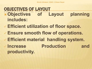 Facility location and layout planning | PPTX