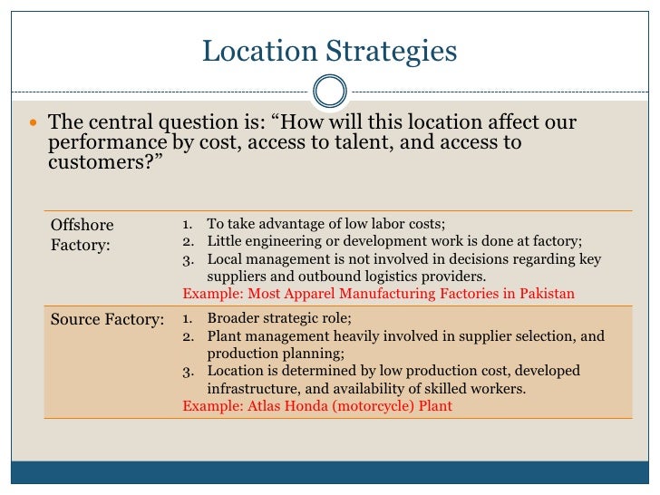 Facility+location+decisions