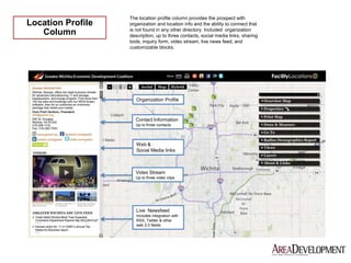Flex technology offers users a data-rich experience without compromising fast load times and smooth navigationMap LayersView "Select Site" locations by type (state, regional, local, utility etc.)