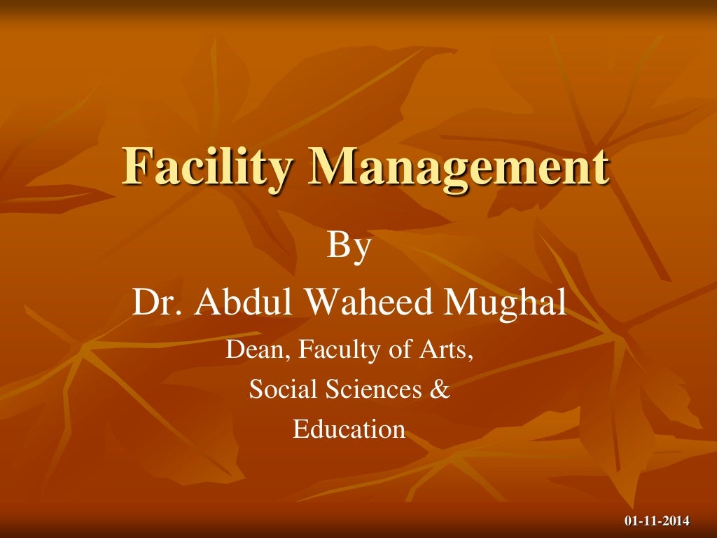 Facility management in Sports