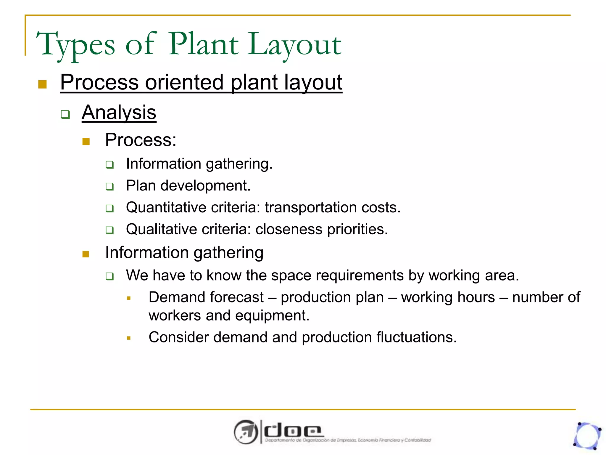 Facility Planning - Layout Process.ppt