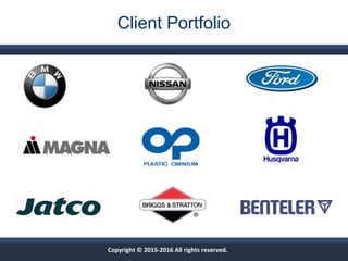 Client Portfolio
Copyright © 2015-2016 All rights reserved.
 
