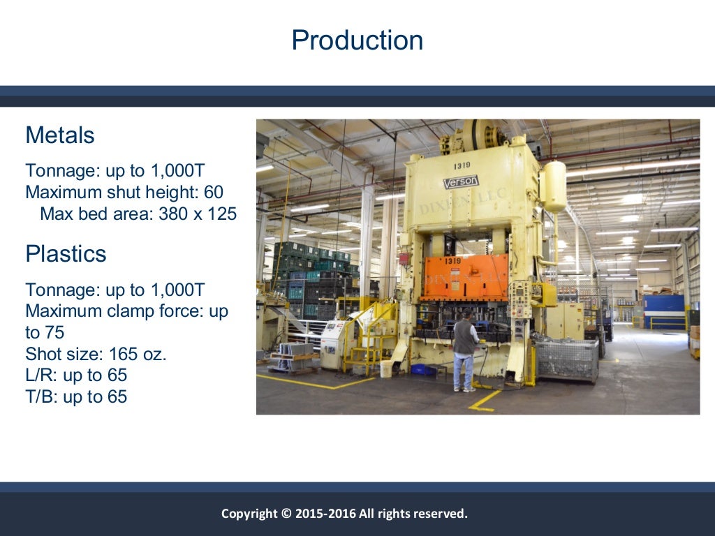 Facility walkthrough 2016