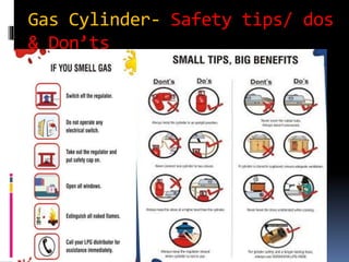 Gas Cylinder- Safety tips/ dos
& Don’ts
 
