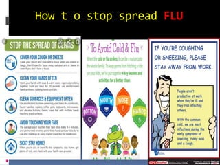 How t o stop spread FLU
 